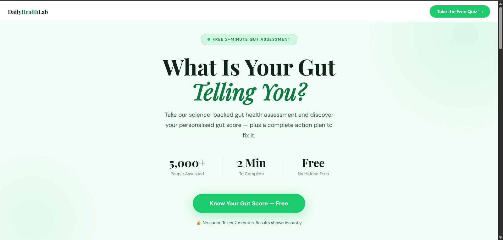 Daily Health Lab